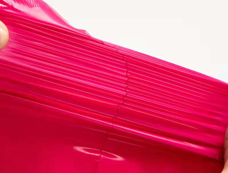 上街玫红色快递袋-05